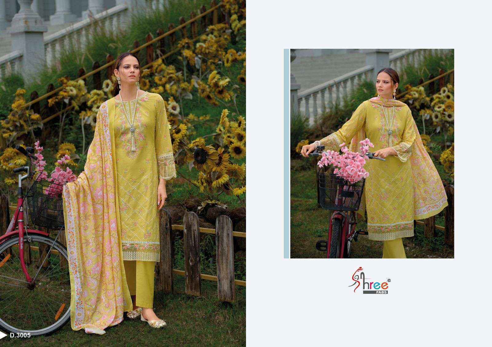 Shree Fabs Tasrif Vol 3 Cotton Pakistani Suits New Collection ( 6 pcs Catalogue )
