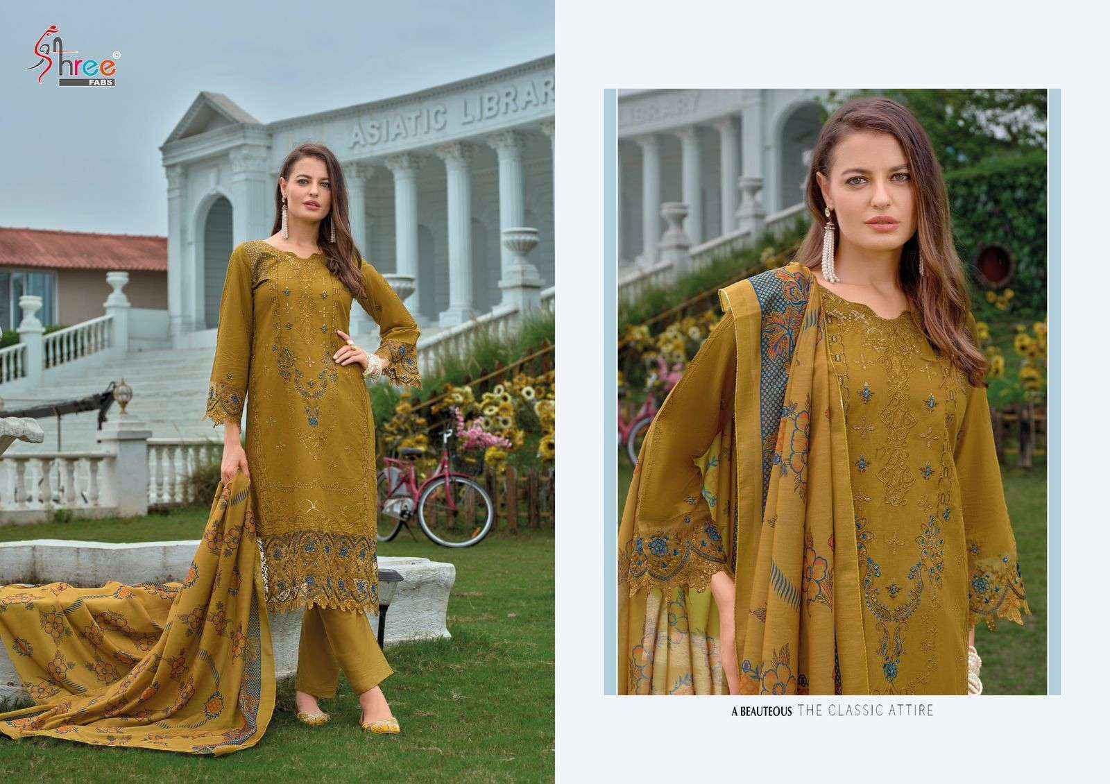 Shree Fabs Tasrif Vol 3 Cotton Pakistani Suits New Collection ( 6 pcs Catalogue )