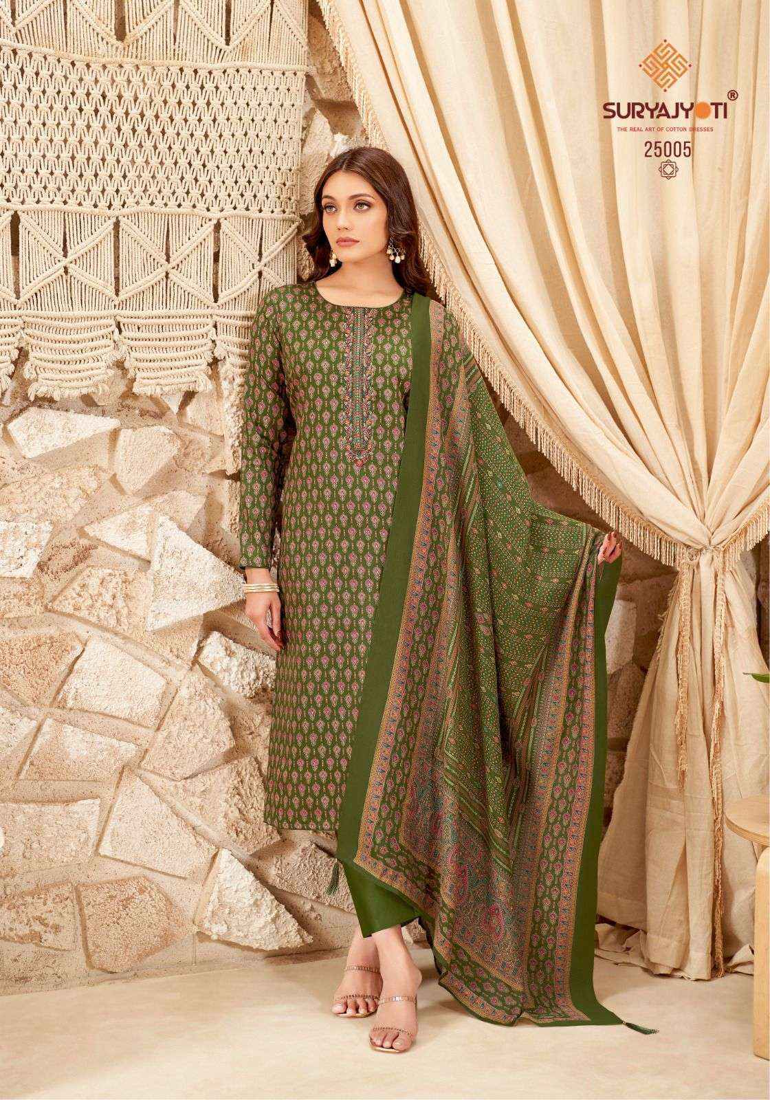  Suryajyoti Kalki Vol 25 Jam Satin Salwar Suits Surat Wholesale Market ( 8 Pc Catalouge )
