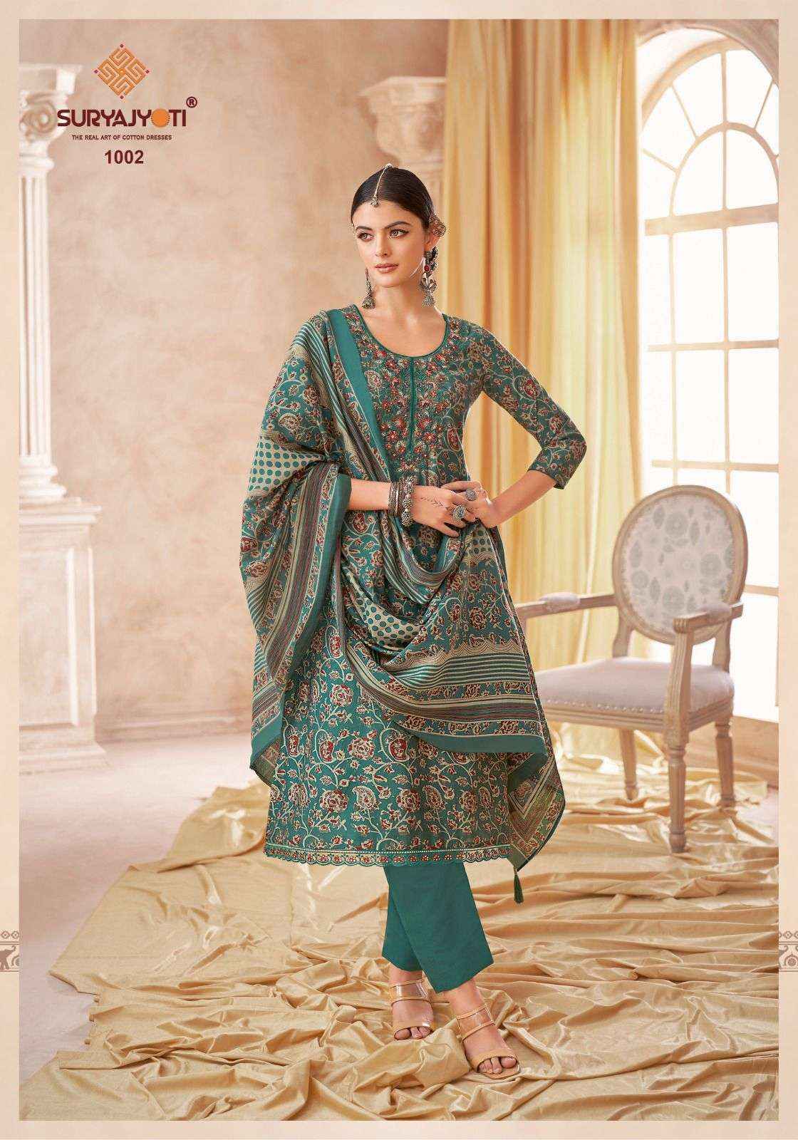 Suryajyoti Kesha Vol 1 Modal Dress Material - Surat Market Wholesale ( 6 Pcs Catalouge )