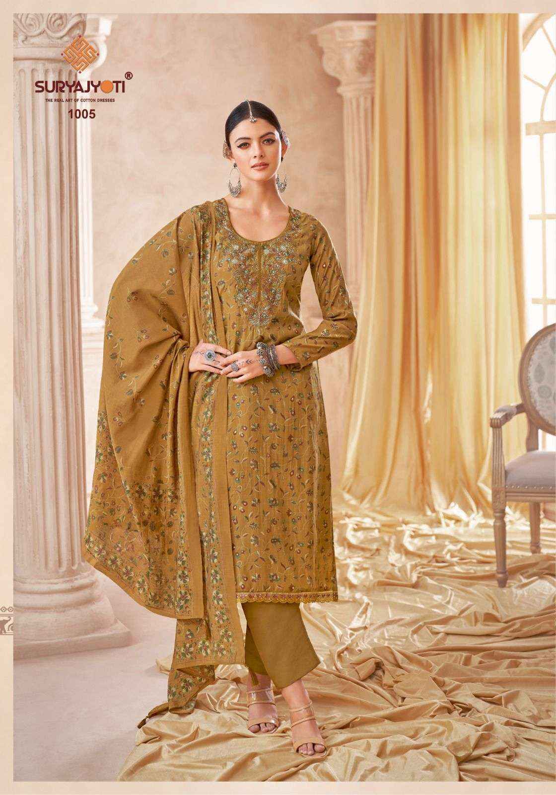 Suryajyoti Kesha Vol 1 Modal Dress Material - Surat Market Wholesale ( 6 Pcs Catalouge )