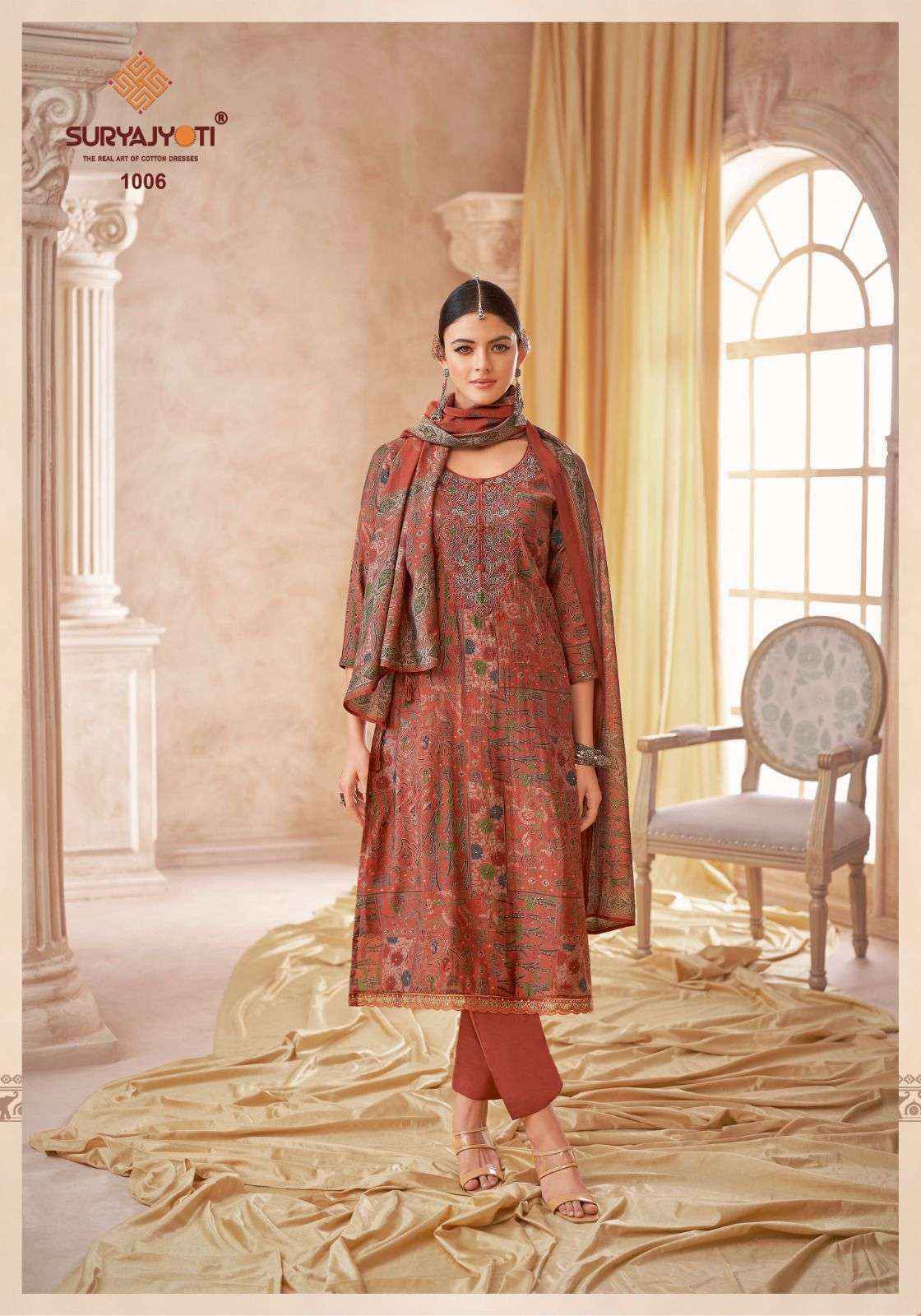 Suryajyoti Kesha Vol 1 Modal Dress Material - Surat Market Wholesale ( 6 Pcs Catalouge )