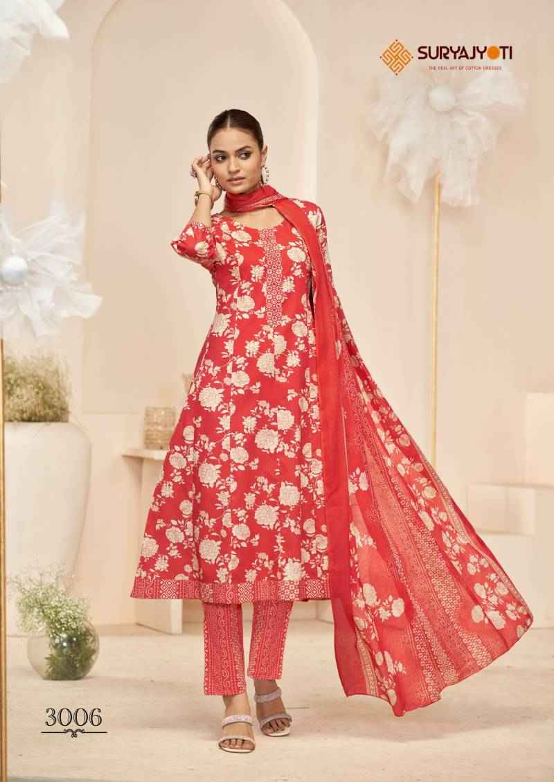 Suryajyoti Rashmika Vol 3 Cotton ReadyMade Suits - surat Wholesale Market ( 8 Pcs Catalogue )