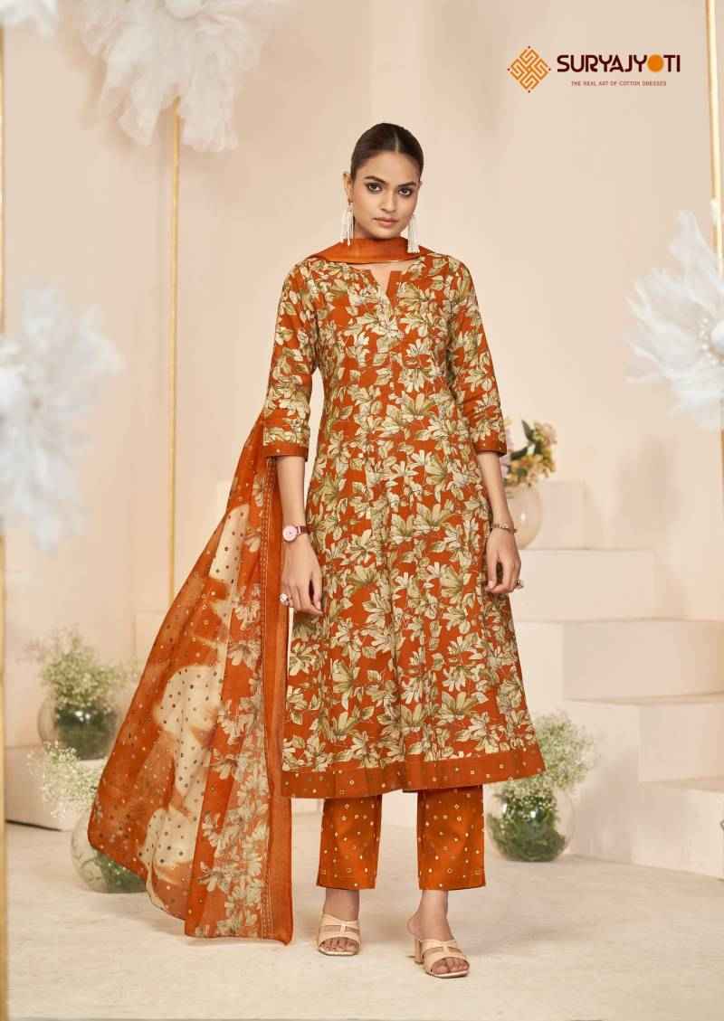 Suryajyoti Rashmika Vol 3 Cotton ReadyMade Suits - surat Wholesale Market ( 8 Pcs Catalogue )