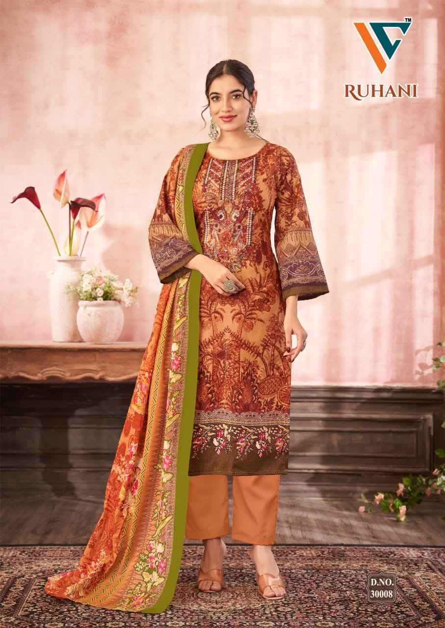 Vandana Creation Ruhani Vol 30 Cotton Dress Material Wholesale Price (  8 Pcs Catalog )