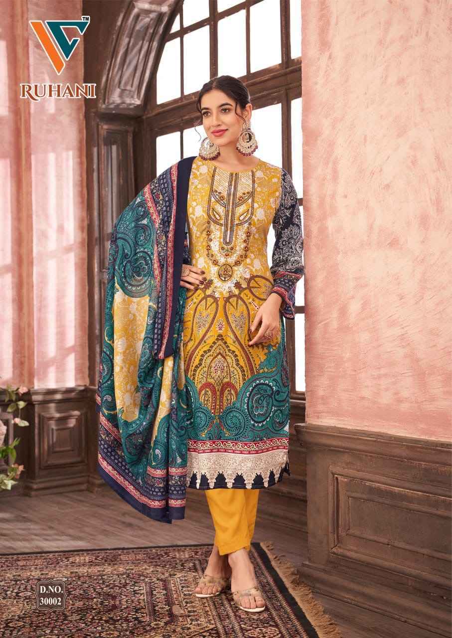 Vandana Creation Ruhani Vol 30 Cotton Dress Material Wholesale Price (  8 Pcs Catalog )
