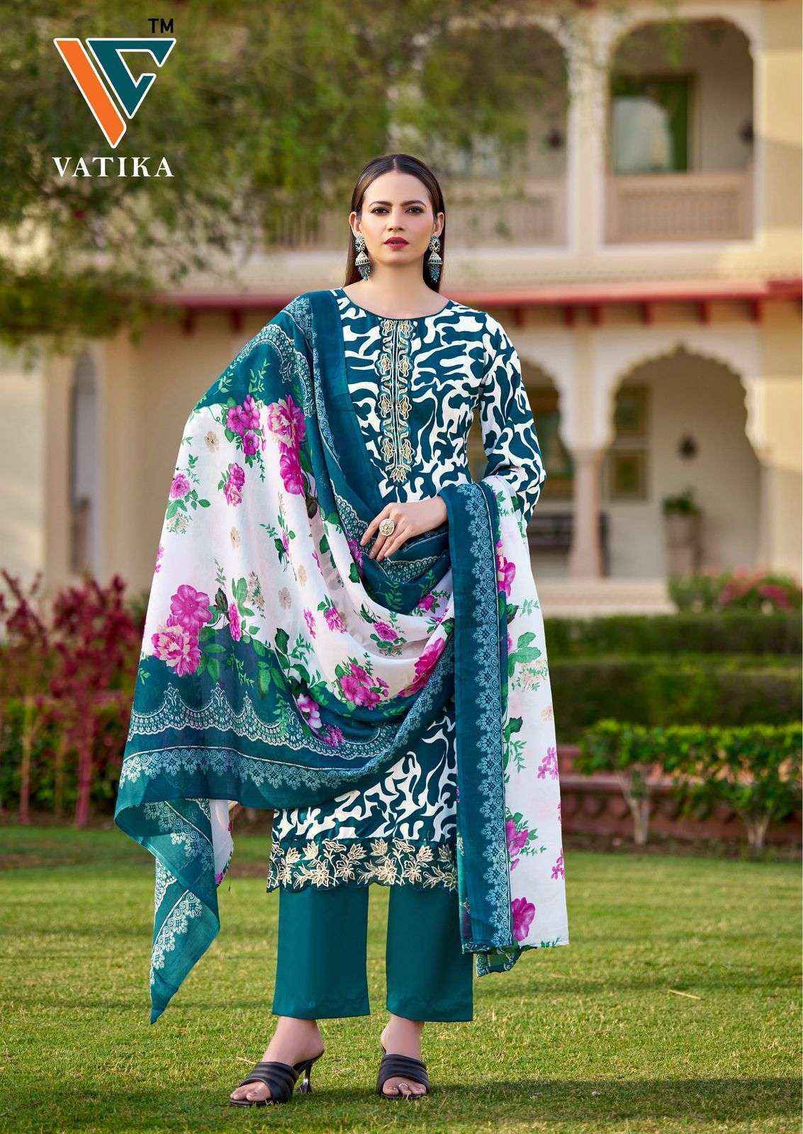 Vandana‎ Creation Vatika Vol 1 Cotton Dress Material Wholesale Price ( 8 pcs Catalogue )
