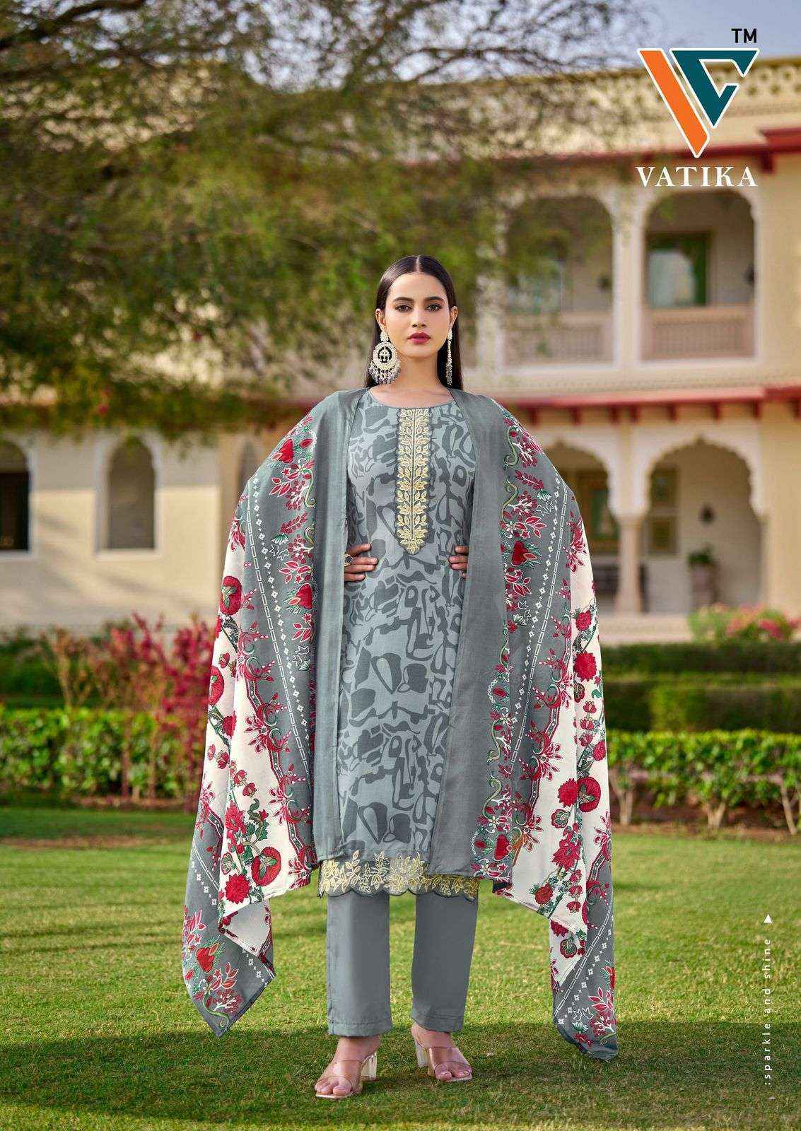 Vandana‎ Creation Vatika Vol 1 Cotton Dress Material Wholesale Price ( 8 pcs Catalogue )
