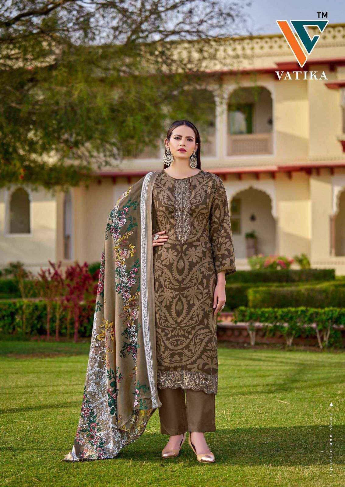 Vandana‎ Creation Vatika Vol 1 Cotton Dress Material Wholesale Price ( 8 pcs Catalogue )