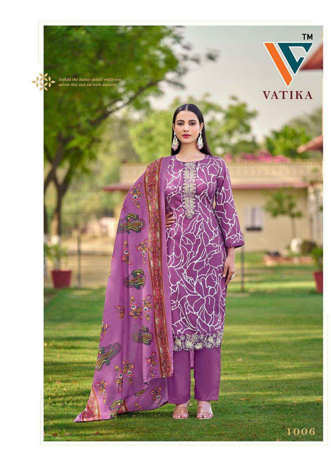 Vandana‎ Creation Vatika Vol 1 Cotton Dress Material Wholesale Price ( 8 pcs Catalogue )