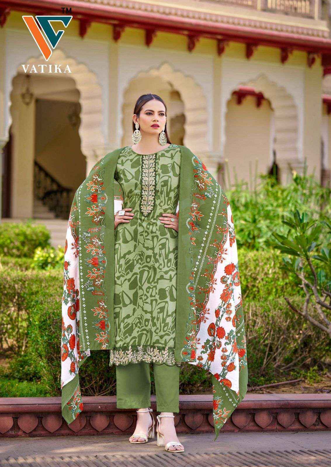 Vandana‎ Creation Vatika Vol 1 Cotton Dress Material Wholesale Price ( 8 pcs Catalogue )