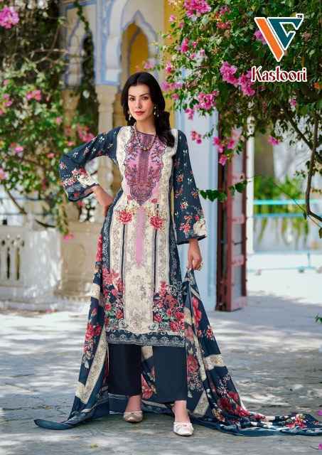 Vandana Kastoori‎‎ Vol 2 Cotton Pakistani Suits Wholesale Catalog ( 8 pcs Catalogue )
