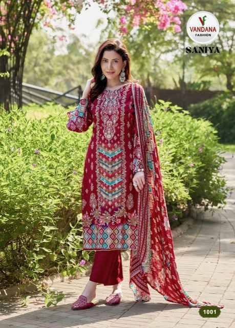 Vandana Saniya Vol 1 Viscouse Rayon Pakistani Suits Online Shopping ( 6 pcs Catalogue )