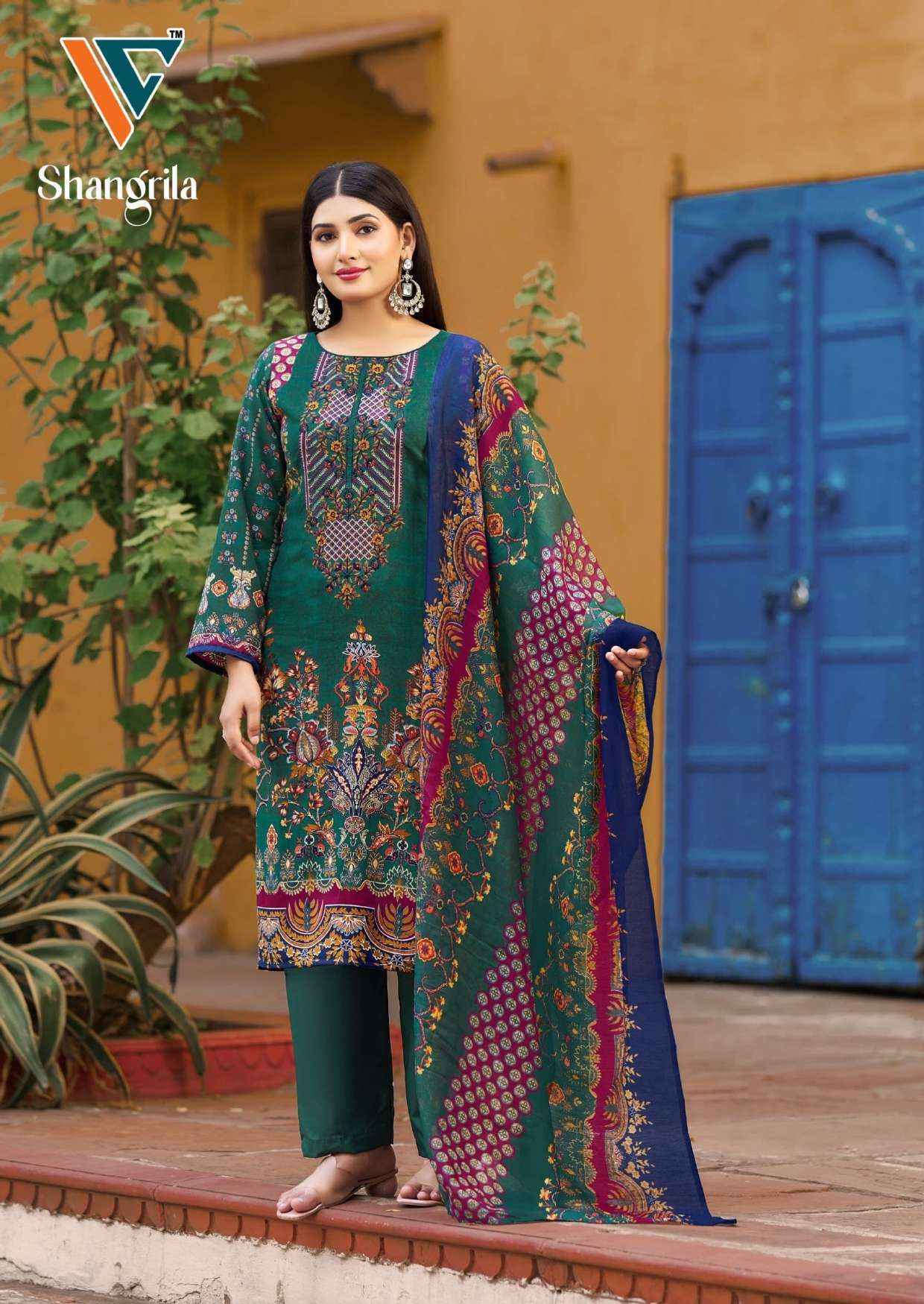 Vandana‎ Shangrila‎‎ Vol 1 Rayon Pakistani Suits - Surat Wholesale Market ( 8 pcs Catalogue )