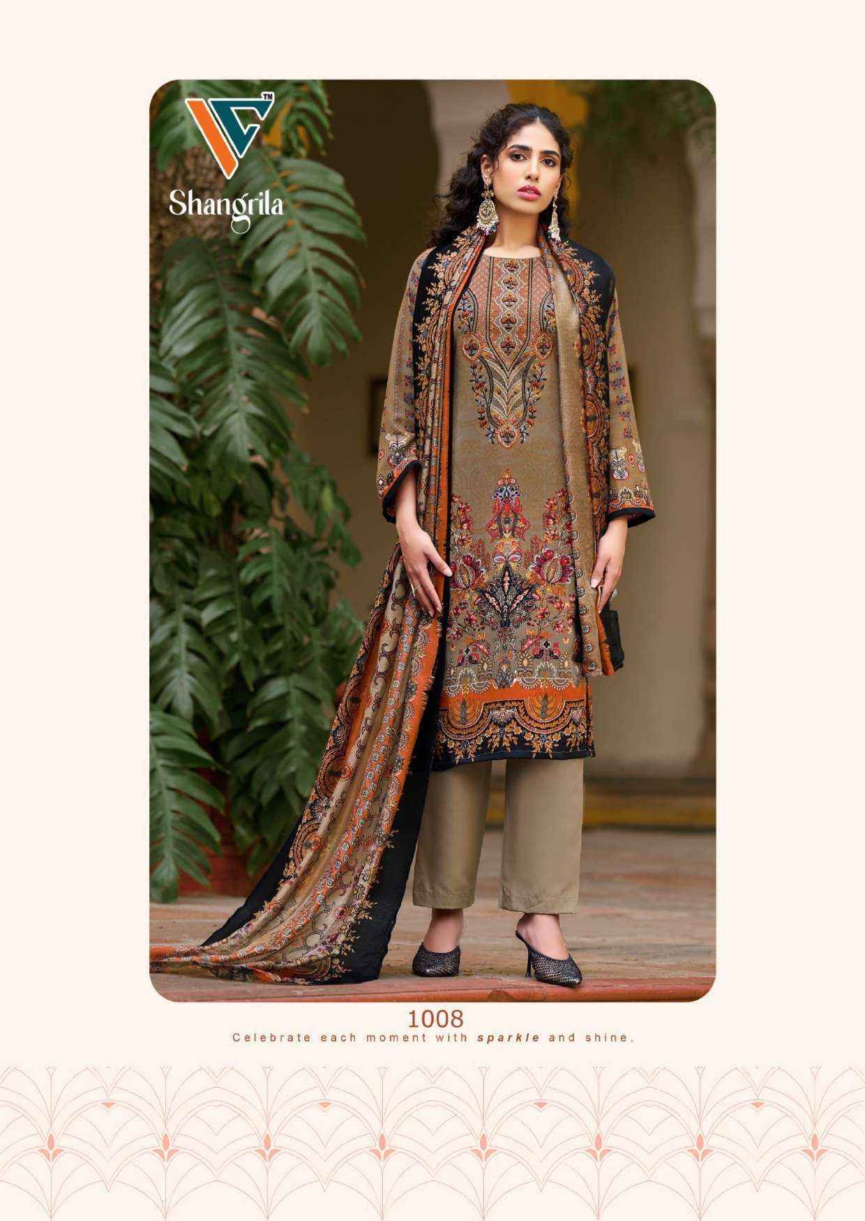 Vandana‎ Shangrila‎‎ Vol 1 Rayon Pakistani Suits - Surat Wholesale Market ( 8 pcs Catalogue )