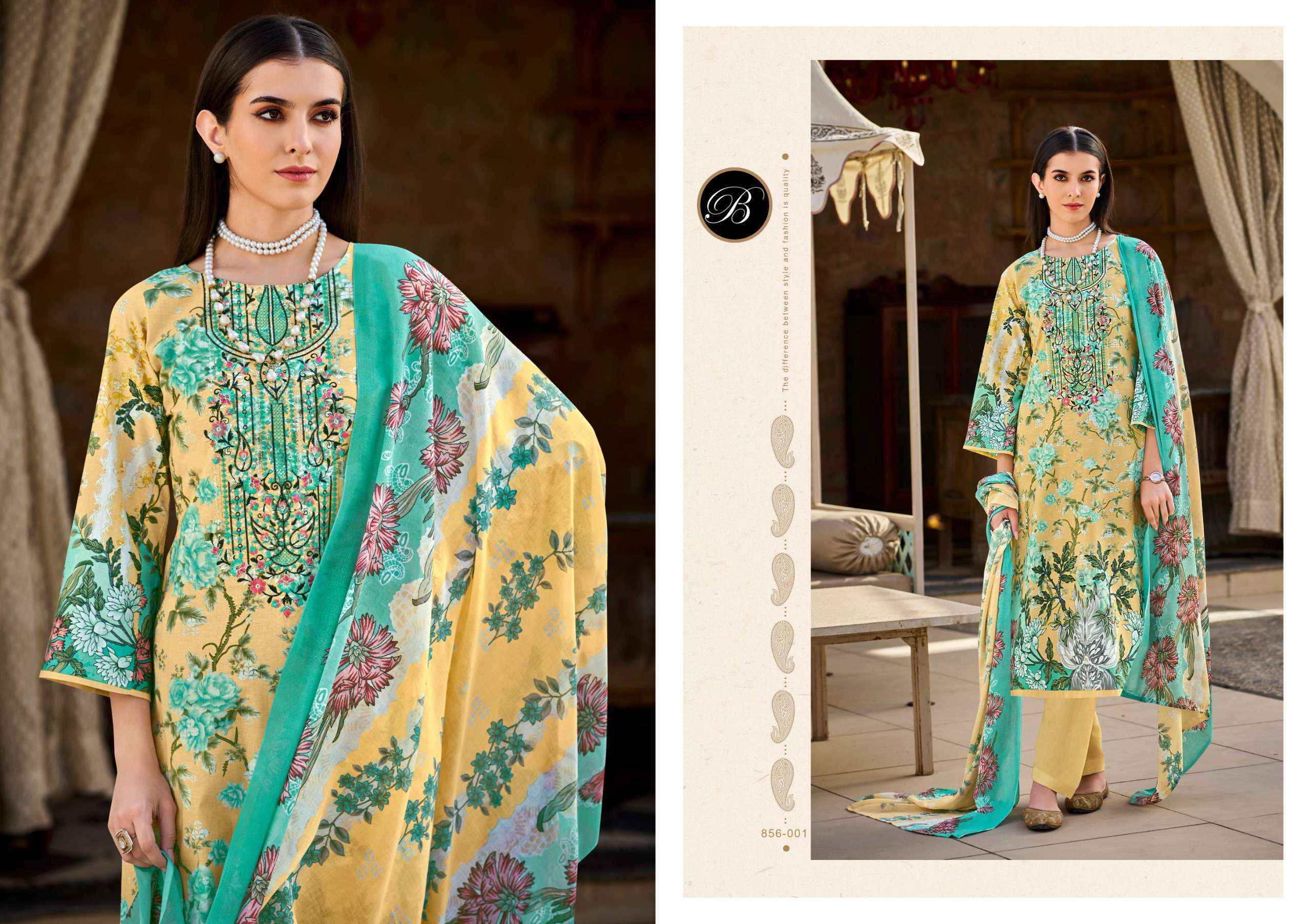 Belliza Naira Vol 110 Cotton Dress Material Surat Market Wholesale ( 8 pcs Cataloge )