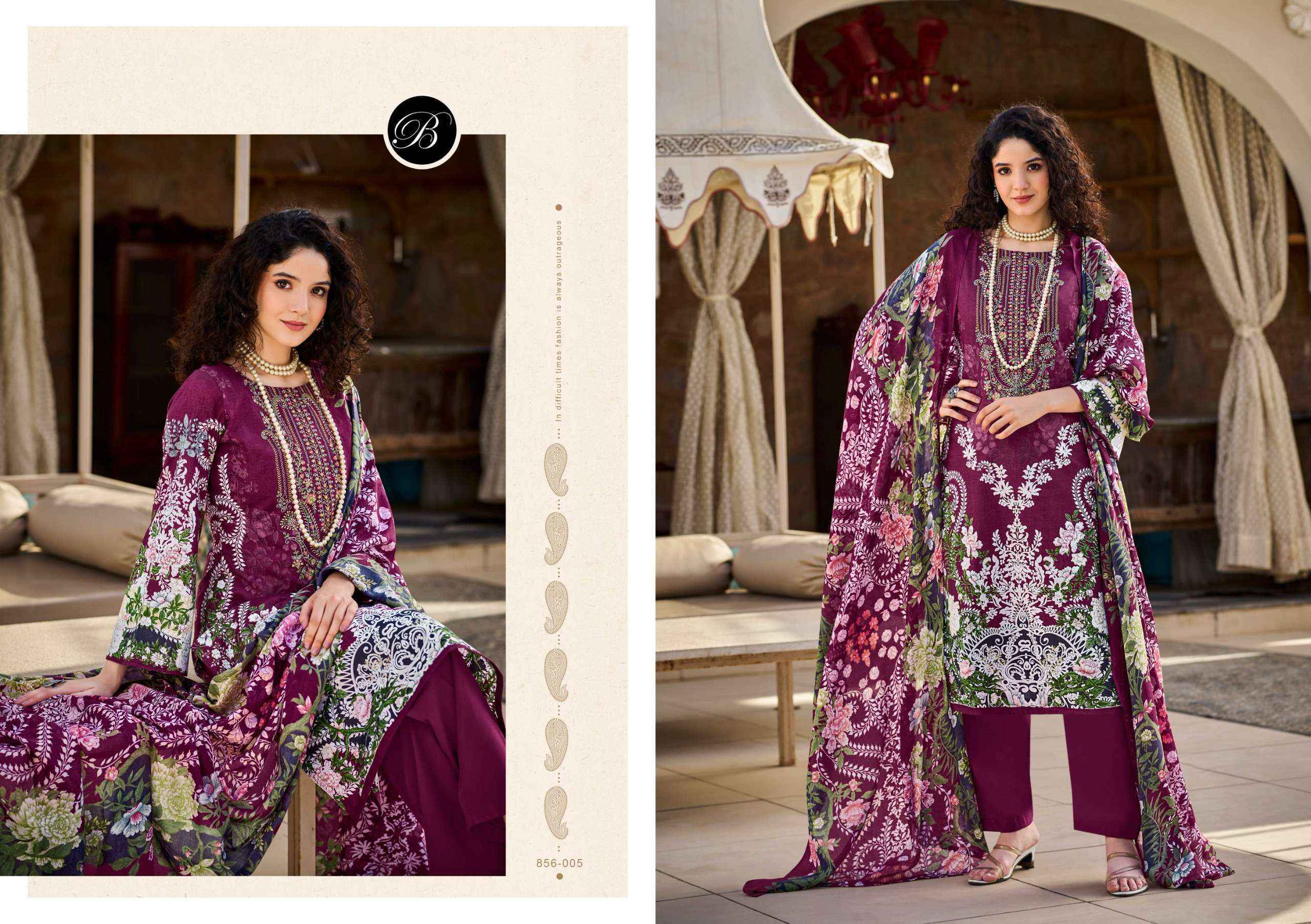 Belliza Naira Vol 110 Cotton Dress Material Surat Market Wholesale ( 8 pcs Cataloge )