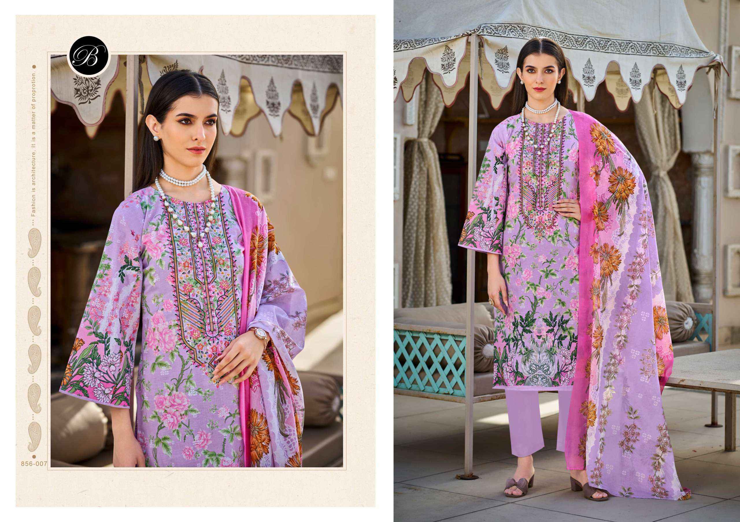Belliza Naira Vol 110 Cotton Dress Material Surat Market Wholesale ( 8 pcs Cataloge )
