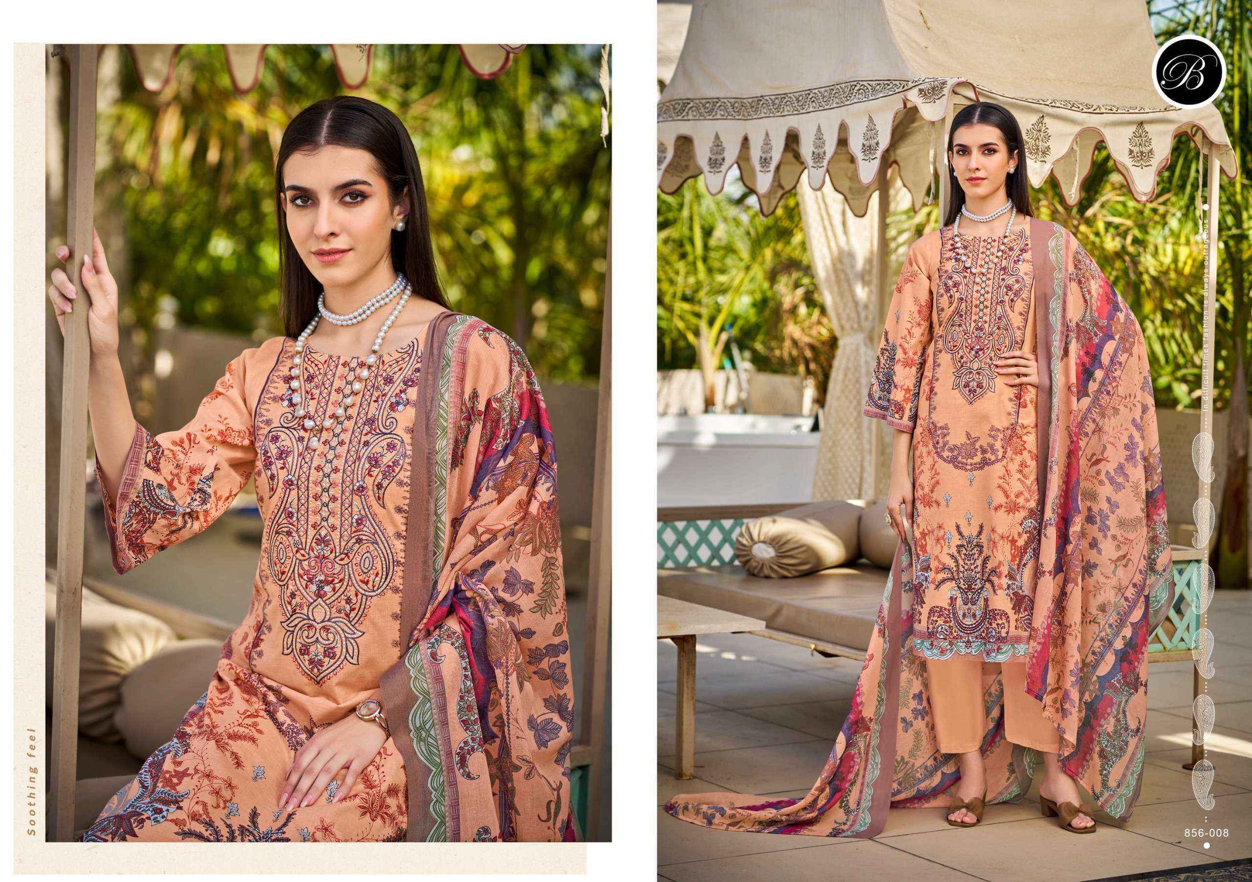 Belliza Naira Vol 110 Cotton Dress Material Surat Market Wholesale ( 8 pcs Cataloge )