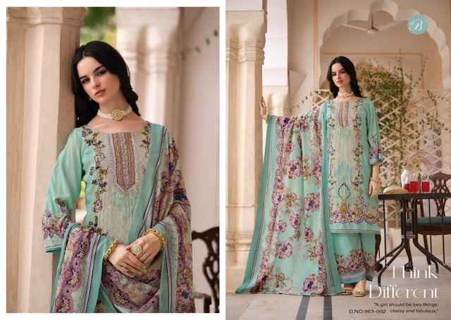 Belliza Shaheen Vol 5 Viscouse Reyon Dress Material Online Shopping ( 8 pcs Catalogue )