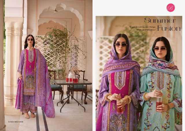Belliza Shaheen Vol 5 Viscouse Reyon Dress Material Online Shopping ( 8 pcs Catalogue )