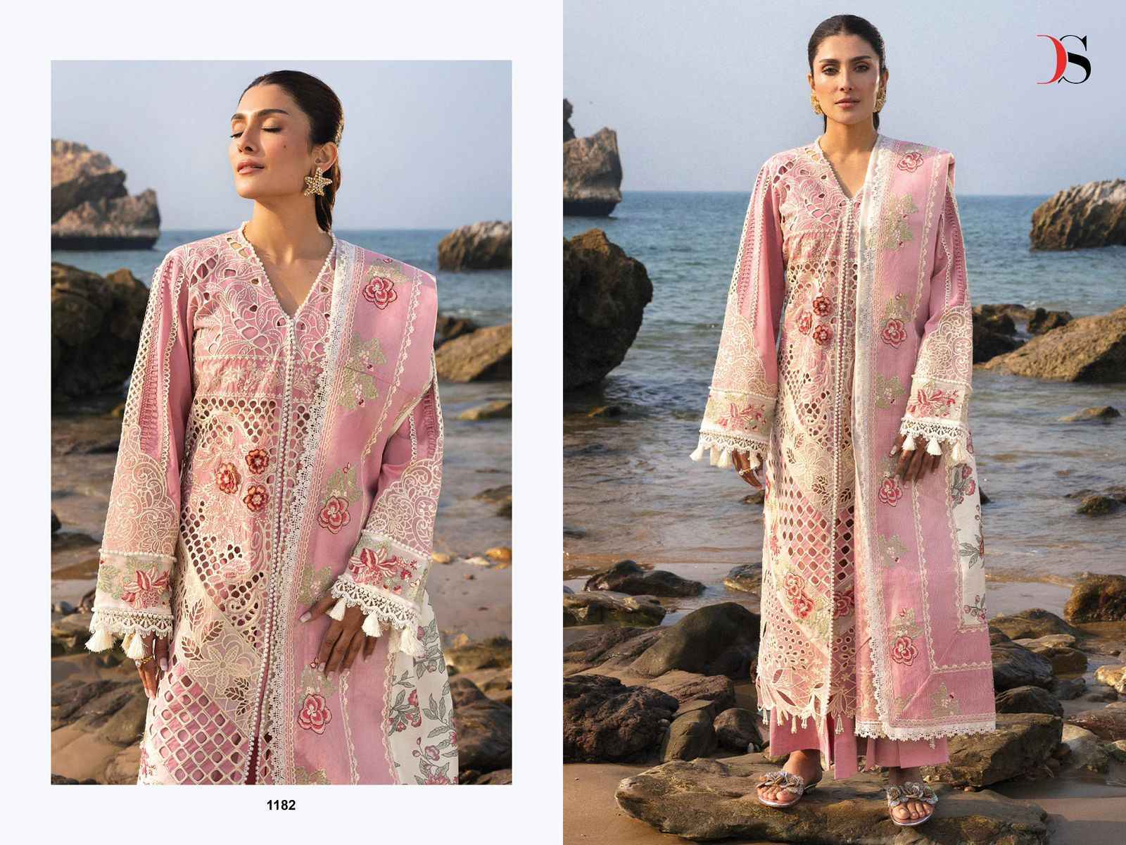 Deepsy Suits Sirene Luxury Lawn 25 Vol 2 Wholesale Cotton Pakistani Dress ( 6 pcs Catalogue )