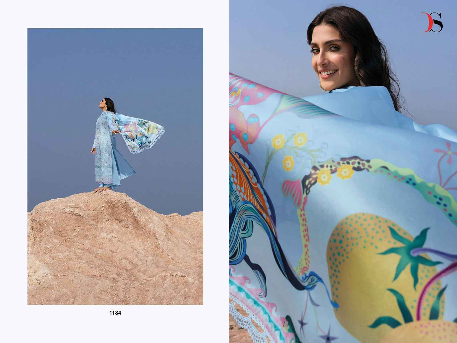 Deepsy Suits Sirene Luxury Lawn 25 Vol 2 Wholesale Cotton Pakistani Dress ( 6 pcs Catalogue )