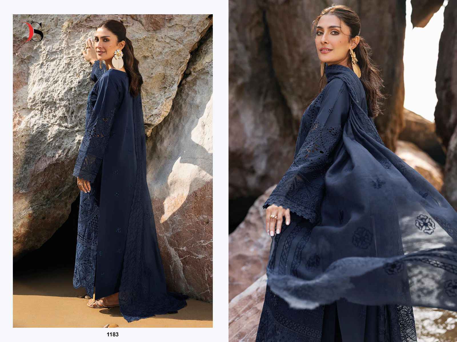 Deepsy Suits Sirene Luxury Lawn 25 Vol 2 Wholesale Cotton Pakistani Dress ( 6 pcs Catalogue )