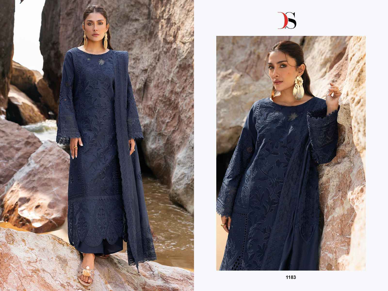 Deepsy Suits Sirene Luxury Lawn 25 Vol 2 Wholesale Cotton Pakistani Dress ( 6 pcs Catalogue )