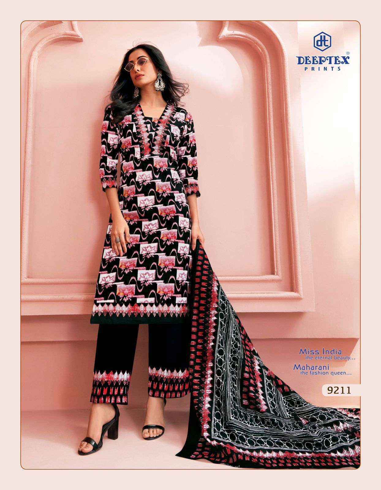 Deeptex Miss India Vol 92 Cotton Dress Material Wholesale Price (16 pcs Catalogue )