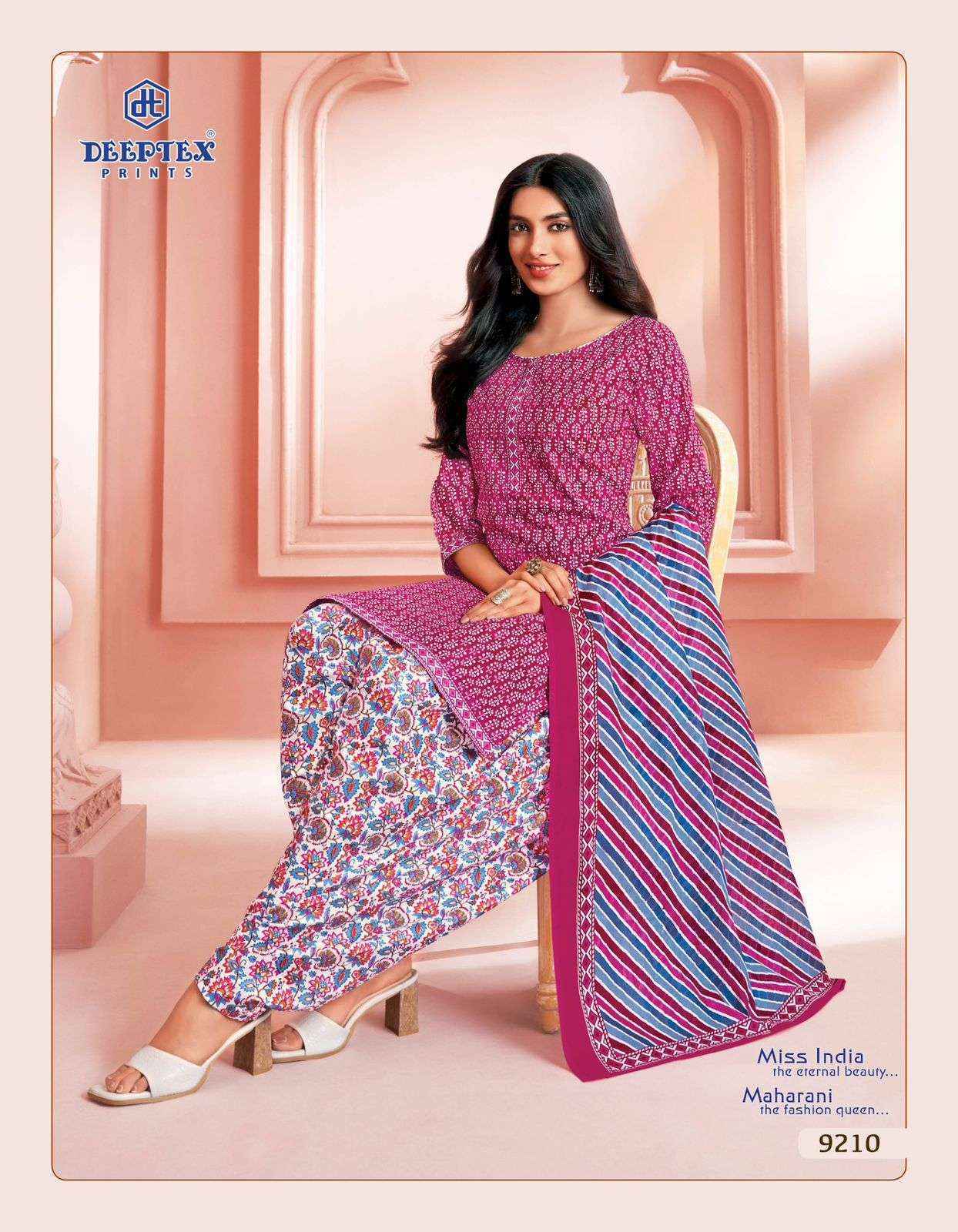 Deeptex Miss India Vol 92 Cotton Dress Material Wholesale Price (16 pcs Catalogue )