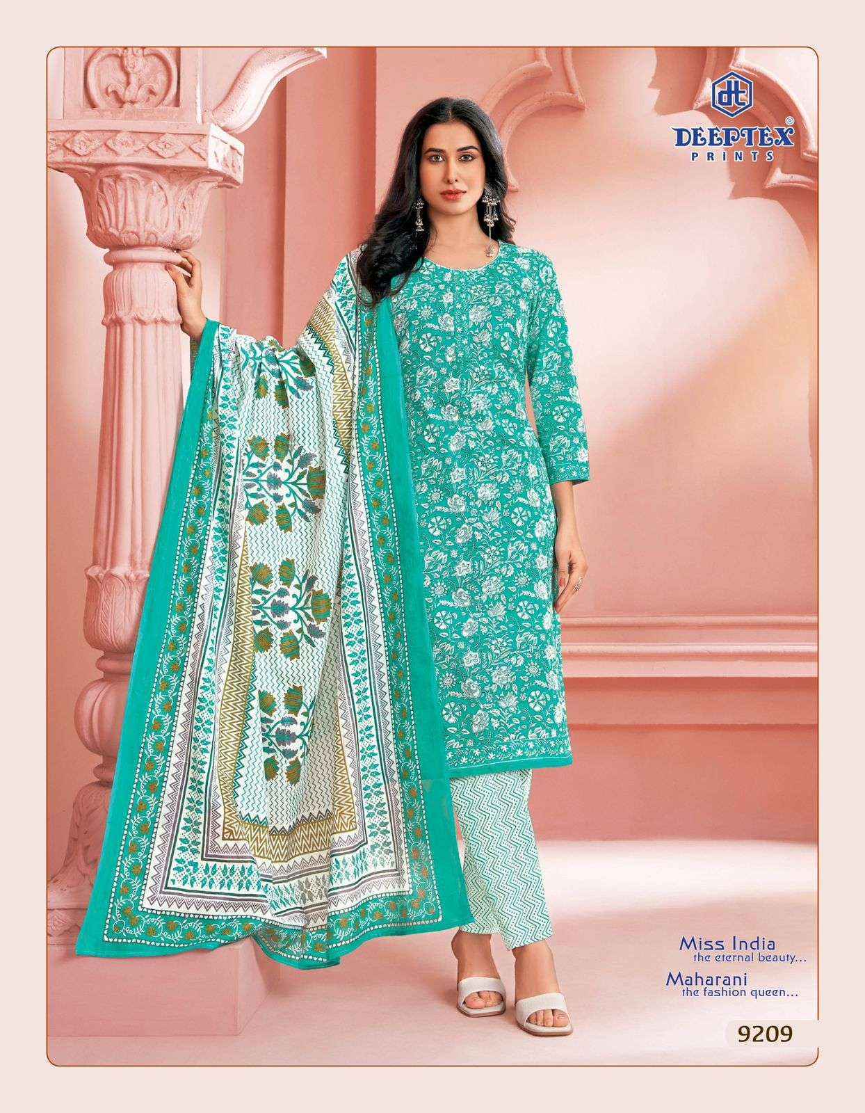 Deeptex Miss India Vol 92 Cotton Dress Material Wholesale Price (16 pcs Catalogue )