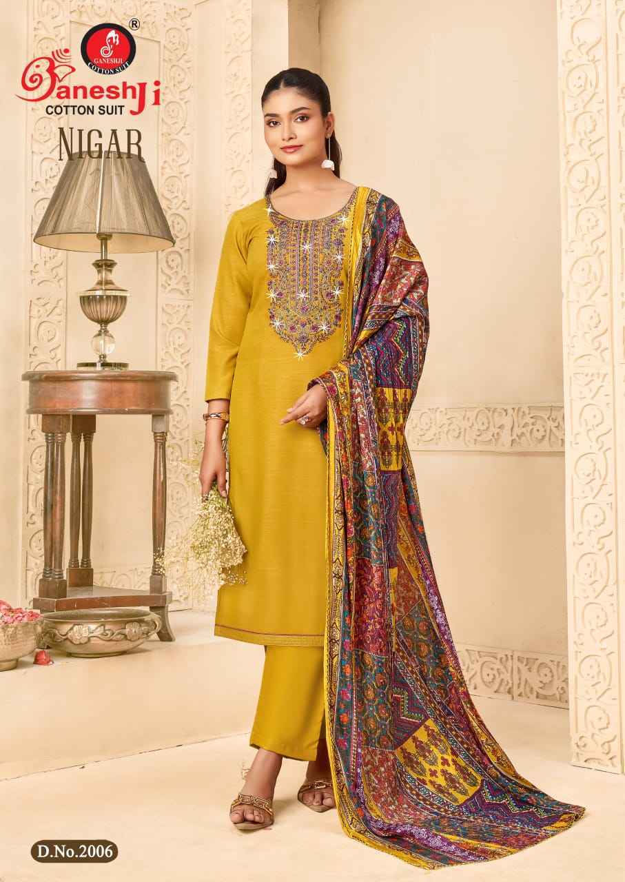Ganesh Ji Nigar Vol 2 Rayon Dress Material Wholesale Price ( 8 Pcs Catalog )