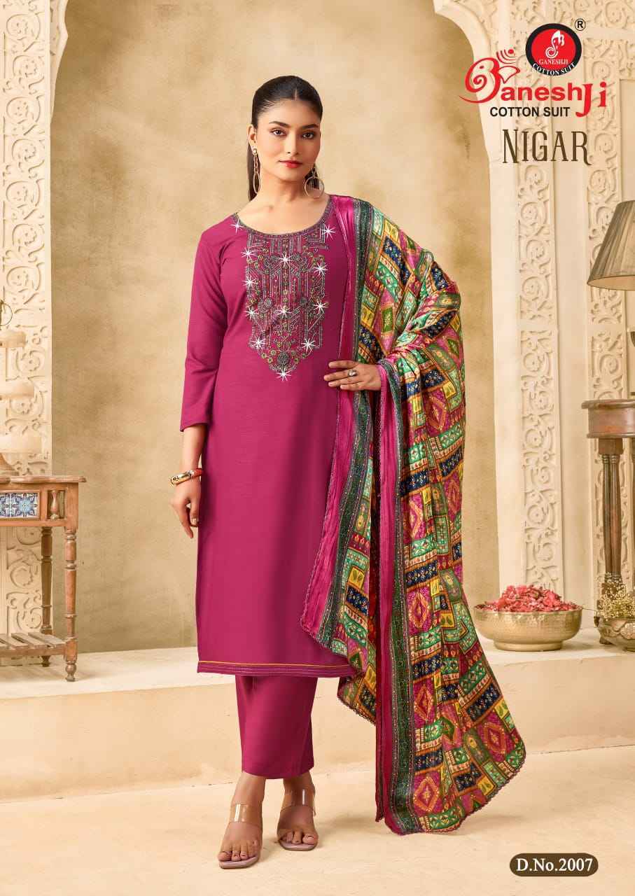 Ganesh Ji Nigar Vol 2 Rayon Dress Material Wholesale Price ( 8 Pcs Catalog )