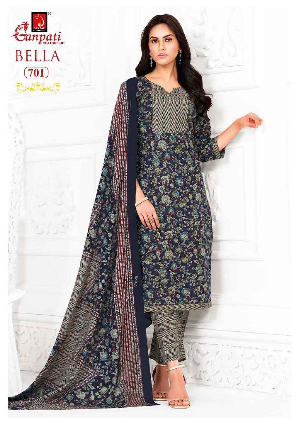 Ganpati Bella Patiyala Vol 7 Readymade Cotton Dress Wholesale Price ( 15 Pcs Catalog )
