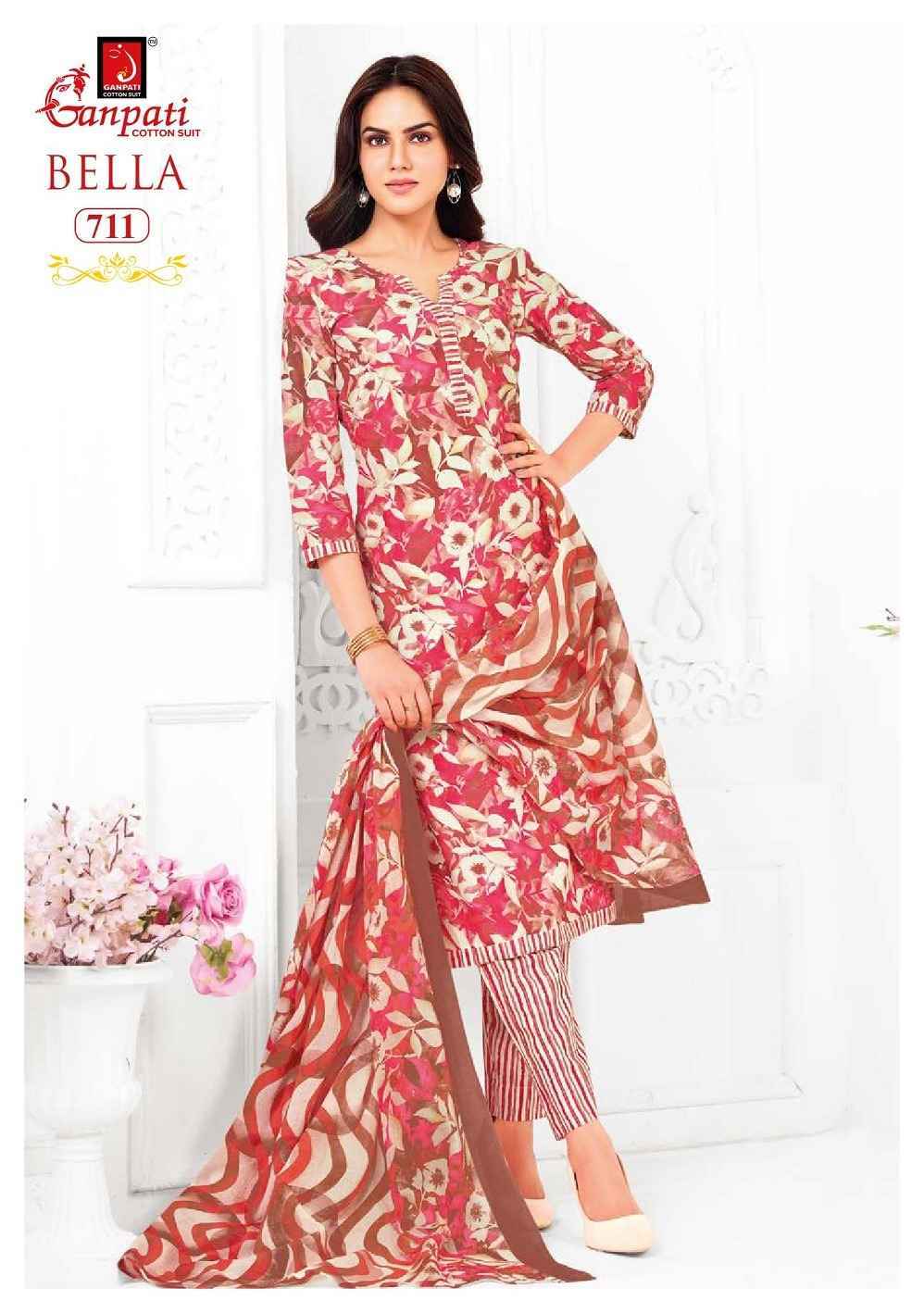 Ganpati Bella Patiyala Vol 7 Readymade Cotton Dress Wholesale Price ( 15 Pcs Catalog )
