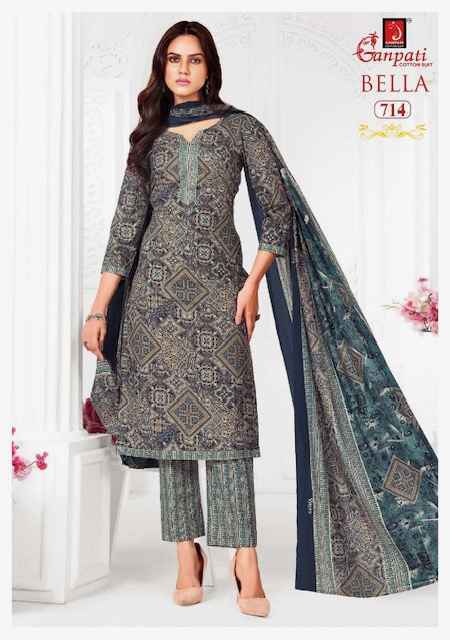 Ganpati Bella Patiyala Vol 7 Readymade Cotton Dress Wholesale Price ( 15 Pcs Catalog )