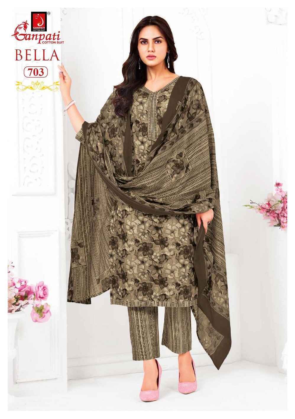 Ganpati Bella Patiyala Vol 7 Readymade Cotton Dress Wholesale Price ( 15 Pcs Catalog )