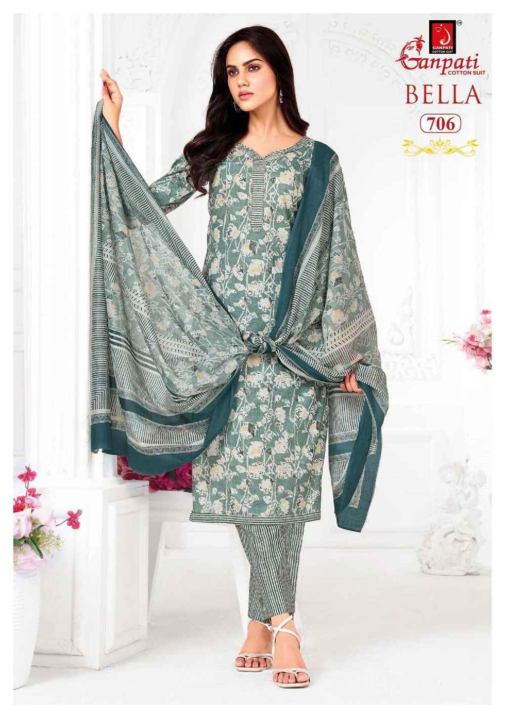 Ganpati Bella Patiyala Vol 7 Readymade Cotton Dress Wholesale Price ( 15 Pcs Catalog )