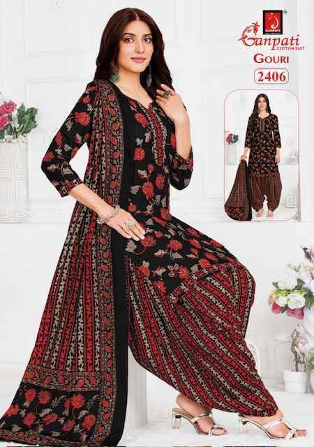 Ganpati Gouri Vol 10 Cotton Dress Material Wholesale Price ( 15 pcs Catalogue