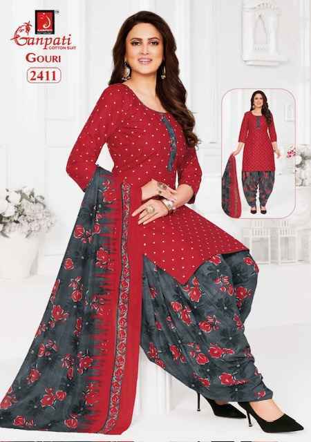Ganpati Gouri Vol 10 Cotton Dress Material Wholesale Price ( 15 pcs Catalogue
