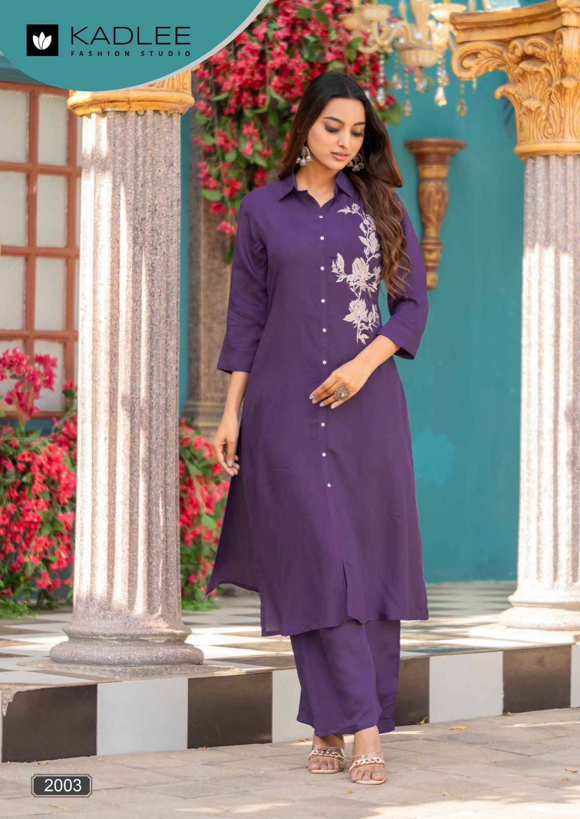 Kadlee Pehchan Rayon Kurti With Bottom Wholesale Price ( 6 pcs Catalogue )