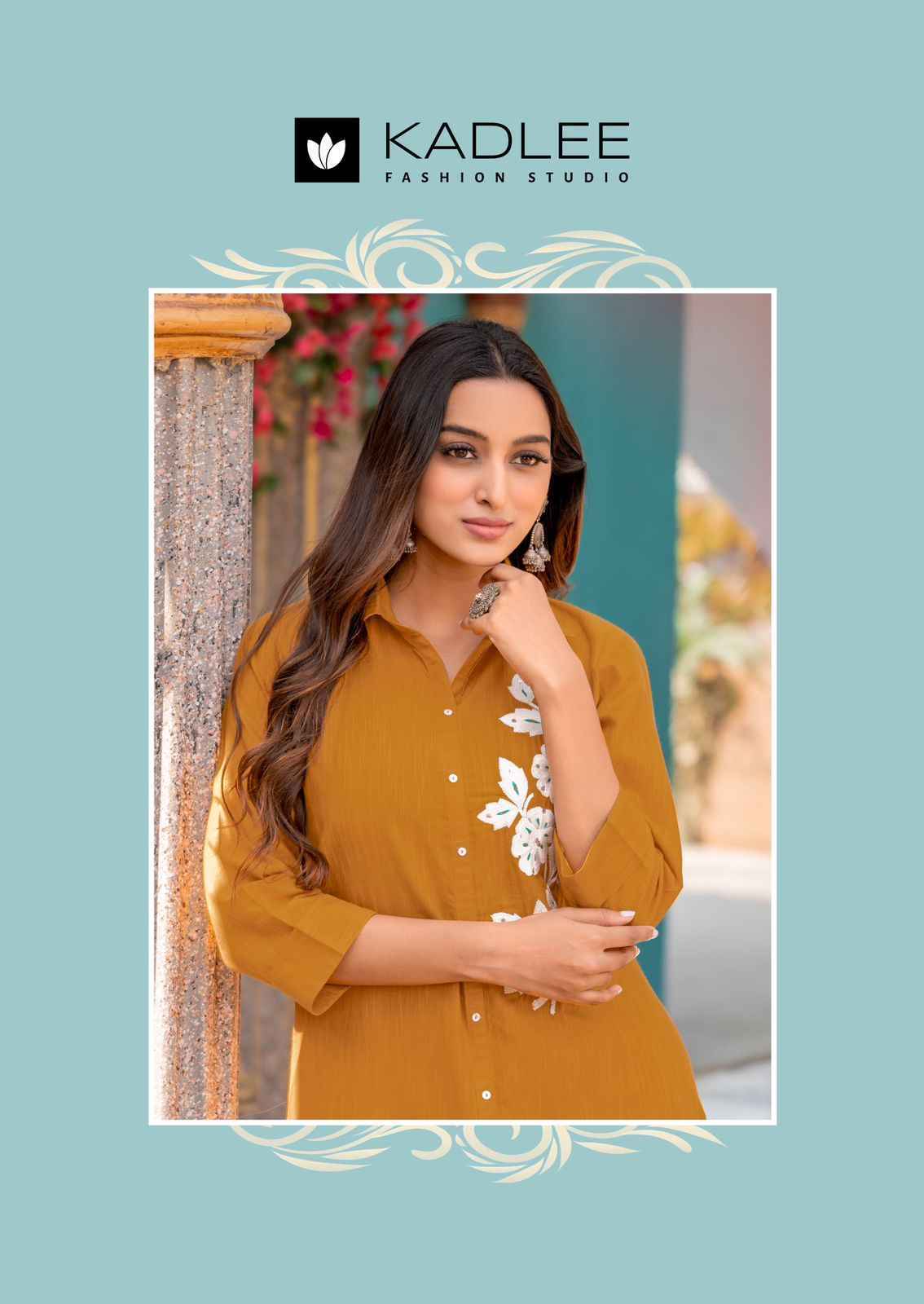 Kadlee Pehchan Rayon Kurti With Bottom Wholesale Price ( 6 pcs Catalogue )