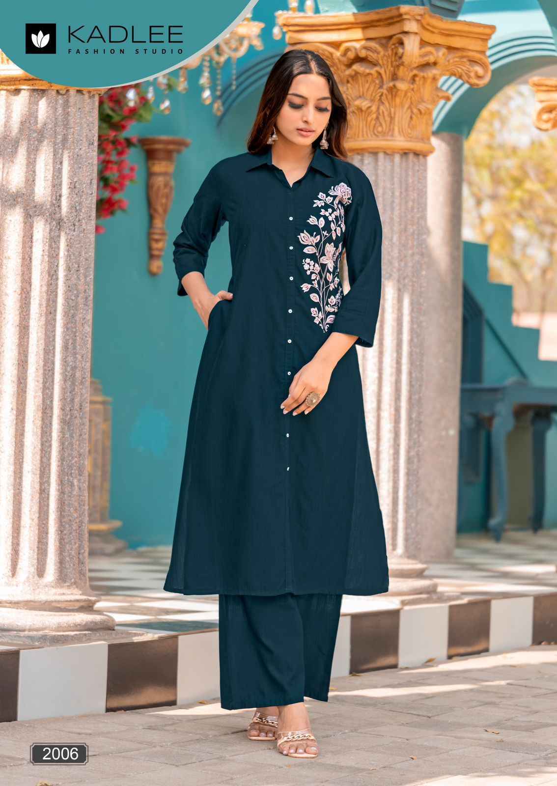 Kadlee Pehchan Rayon Kurti With Bottom Wholesale Price ( 6 pcs Catalogue )