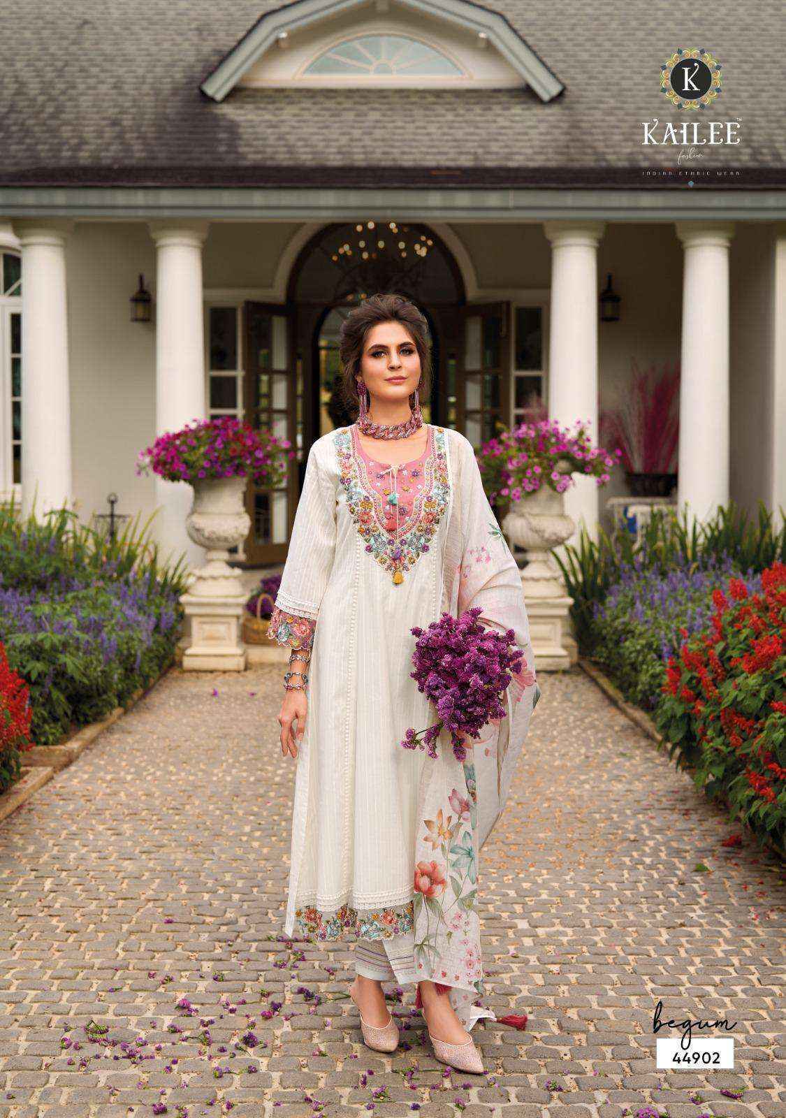 Kailee Fashion Begum Vol 7 Cotton Kurti Combo Set Wholesale Price ( 5 Pcs Catalog )