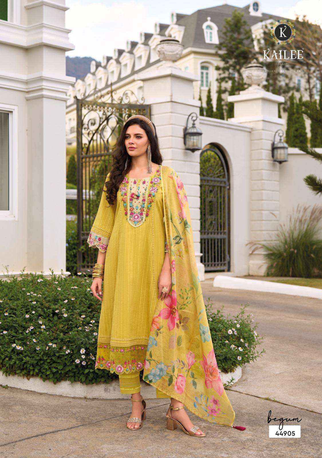 Kailee Fashion Begum Vol 7 Cotton Kurti Combo Set Wholesale Price ( 5 Pcs Catalog )