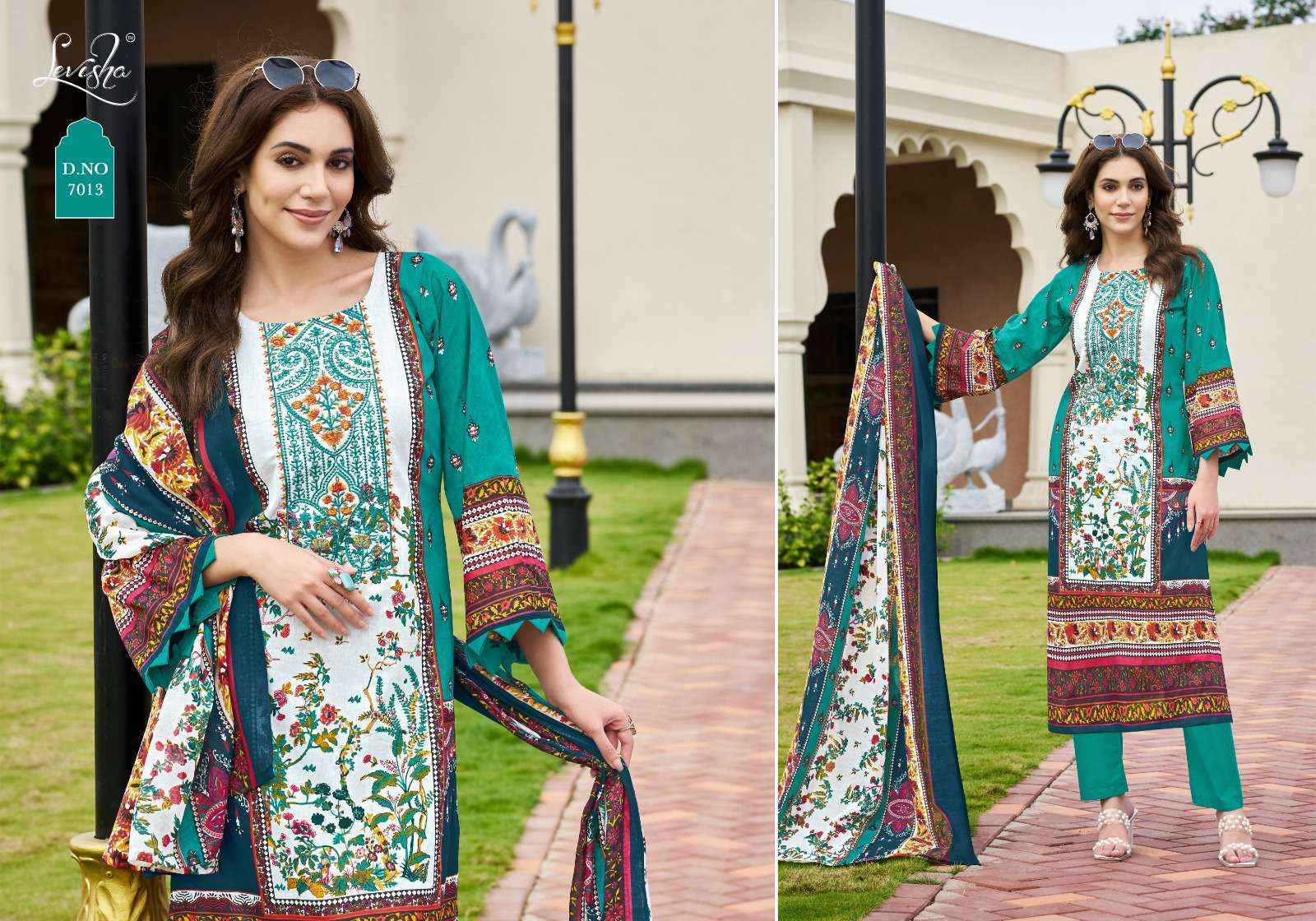 Levisha Mehnaaz Cotton Dress Material Wholesale Online Shopping ( 8 pcs Catalogue