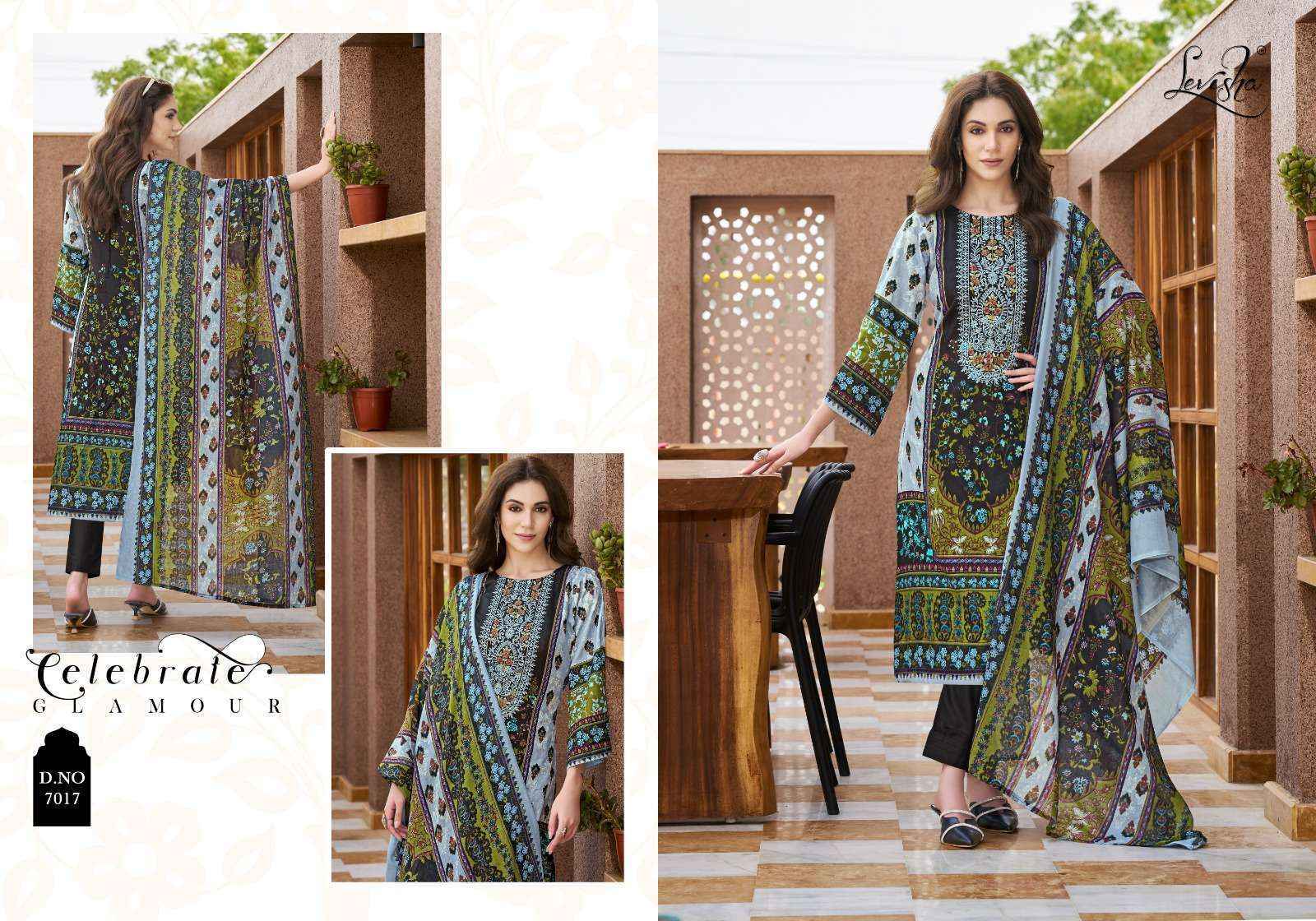 Levisha Mehnaaz Cotton Dress Material Wholesale Online Shopping ( 8 pcs Catalogue