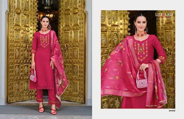 Lily & Lali Malvika Vol 3 Readymade Viscose Suit Wholesale Price ( 6 Pcs Catalog )