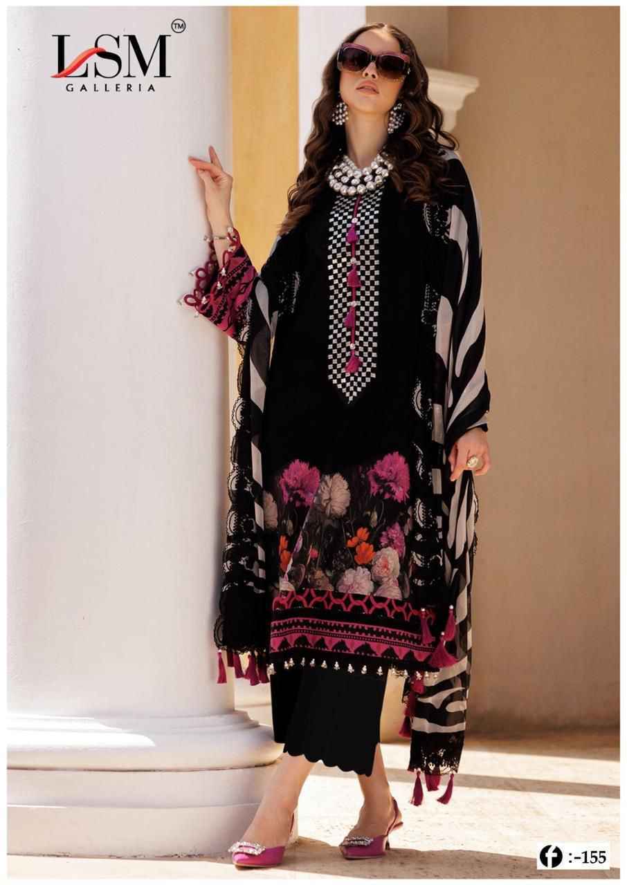 LSM Galleria Firdous Queen Lawn Vol 15 Lawn Cotton Dress Material Wholesale Price ( 6 Pcs Catalog )